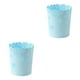 thumbnail image 2 of Papelera ligera Wosthever organizador de bolígrafos huecos moderno azul 2Conjunto, 2 of 6