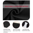 thumbnail image 4 of MANIFIQUE Plus Size Body Shaper Tummy Control Panty - Shapewear for Women, Black, 1-Pack, 4 of 6