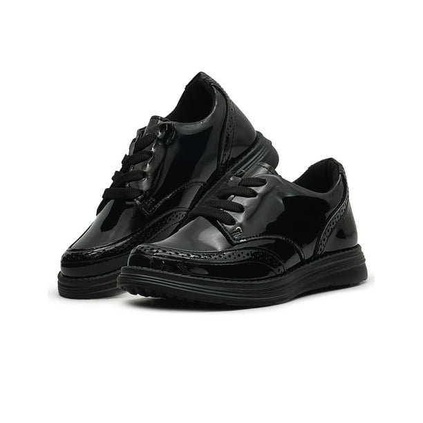 Zapato Escolar Choclo Charol Negro Niña Karsten negro 20 Bodega