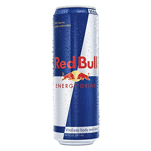 1 Can Red Bull Energy Drink 20 Fl Oz Walmart Com Walmart Com
