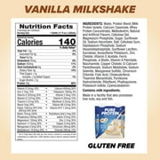 (3 pack) Pure Protein Shake, Vanilla Milkshake, Gluten Free, 30g Protein, 11 fl oz, 4 Pack