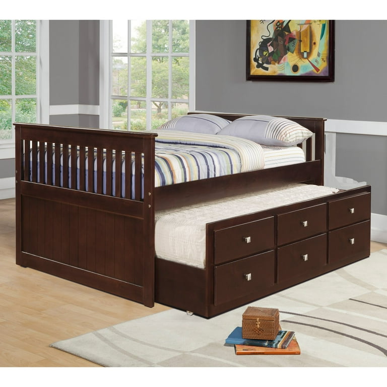 Donco Kids Captains Twin Trundle Bed