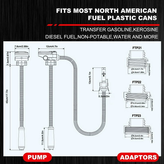 Aumotop Pump,Pump Battery Powered Water Fuel Pump Portable Liquid Diesel Oils Pump With Portable Pump Diesel Liquid Pump Cousopo