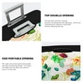 thumbnail image 5 of Kdxio Floral Vintage Pattern Luggage Cover for Travel,Elastic and Durable,Fits 18-32 Inch,-No luggage included, 5 of 8