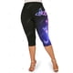 thumbnail image 4 of Leggings Talla Extra Recortados Mariposa Cintura Alta Rosegal Leggings de talla grande, 4 of 5