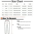 thumbnail image 2 of Aofany Womens Slacks Women's Relaxed Fit Straight Wide Leg Pants Fashion Full-Length Loose Cotton Linen Pants Solid High Waist Trousers, 2 of 3
