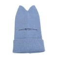 thumbnail image 3 of Face Mask for Sun Protection, Kids' Winter Warm Knit Mask and Ear Cover Cap, 3 of 5