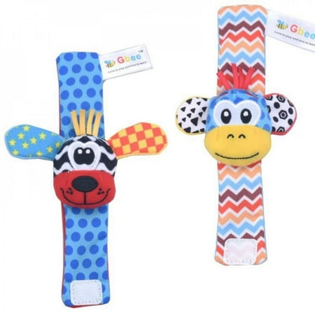 

Baozhu Baby Sock Toys Foot Finders Socks & Wrist Rattles for Infants Developmental Toys Babies & Infant Boys & Girls Essentials Perfect