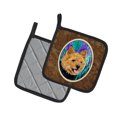 thumbnail image 2 of Carolines Treasures SS8431PTHD Norwich Terrier Pair of Pot Holders, 7.5HX7.5W, multicolor, 2 of 2