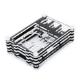 thumbnail image 1 of Caja De Ventidor De Soporte + / 2 Baoblaze Estuche transparente Raspberry Pi B, 1 of 7