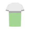 thumbnail image 4 of Camiseta Casual de Manga Corta de Mujer, Cuello Redondo de Impresión para Uso Diario, Fiesta Y Hogar, 4 of 5