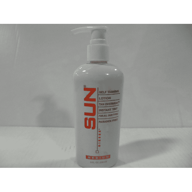 Sun Labs Medium Tan Overnight Self Tanning Lotion 8 oz