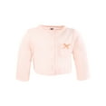 thumbnail image 5 of Hudson Baby Infant and Toddler Girls Cotton Dress and Cardigan Set, Peach Love And Flowers, 6-9 Months, 5 of 5