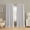 Silver, variant on SUN+BLK 52" x 84" 2-Pack McQueen Total Blackout Curtain Set, Silver