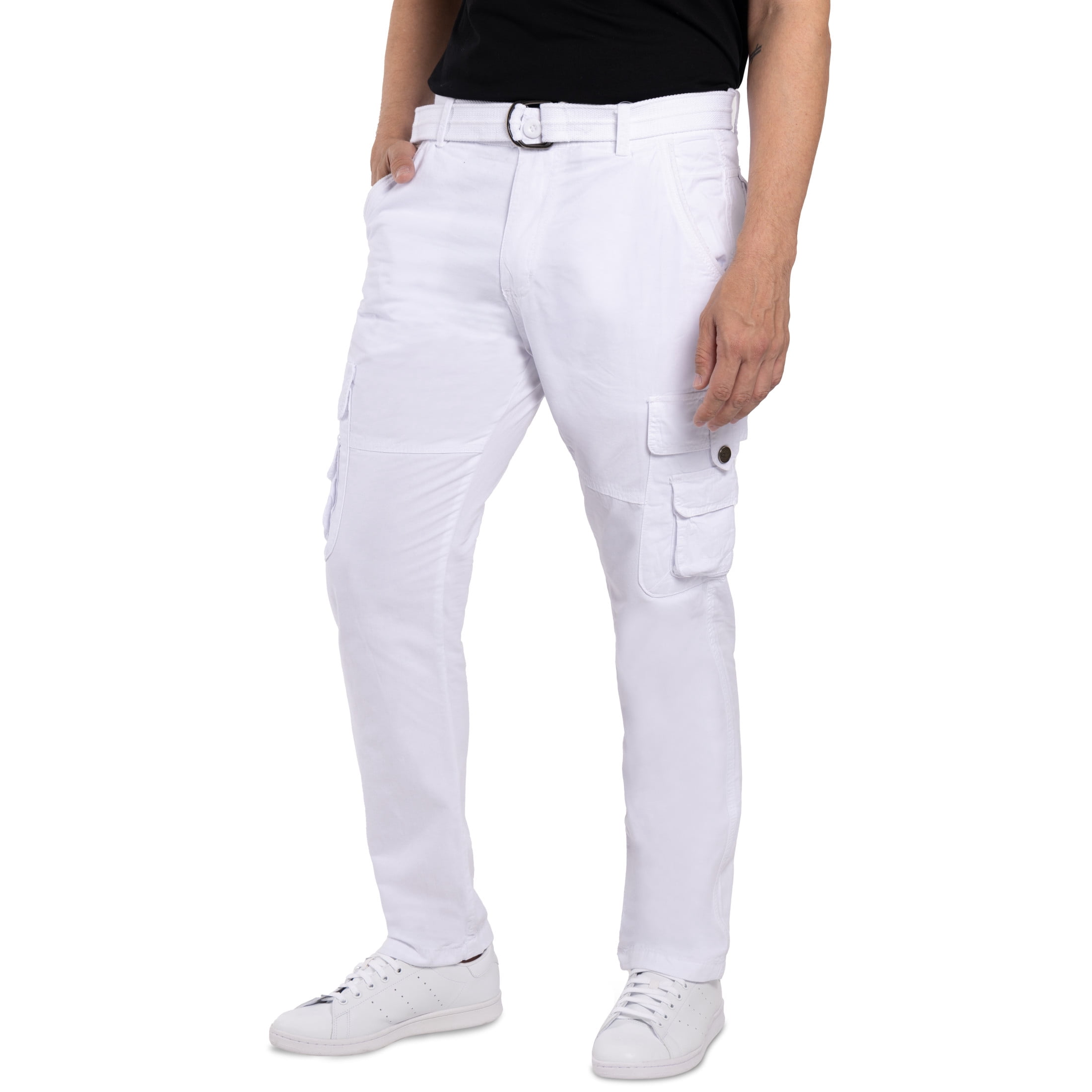 X RAY JEANS Mens Utility Cargo Pants, White, 32X32 - Walmart.com