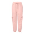thumbnail image 7 of SIYUDAN Pants For Women Women Pants Casual PinkAdult Pants Women Loose Yoga Pants For Women Womens Elastic Waist Pants With Pockets Summer Pants For Women 2025, 7 of 7