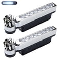 thumbnail image 2 of Gwong Autos 2 UNIDS DIMANDO DIMANDO LIGHT EURENDO EVILLO AVIENTE SUPERPORTE Portátil sin necesidad de fuente de alimentación externa LED Lámpara DRL para automóvil Gwong 24015388, 2 of 6