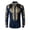 Y414 Navy, variant on Curuila Kids Boys Shirt Cowboy Print Lapel Button Down Long Sleeve Comfort Casual Tops Black Size 4-5 Years