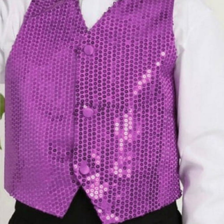 Boys sequin deals vest