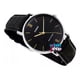 thumbnail image 3 of Reloj pulsera Casio MTP-VT01 con correa de cuero color negro - bisel plateado, 3 of 8