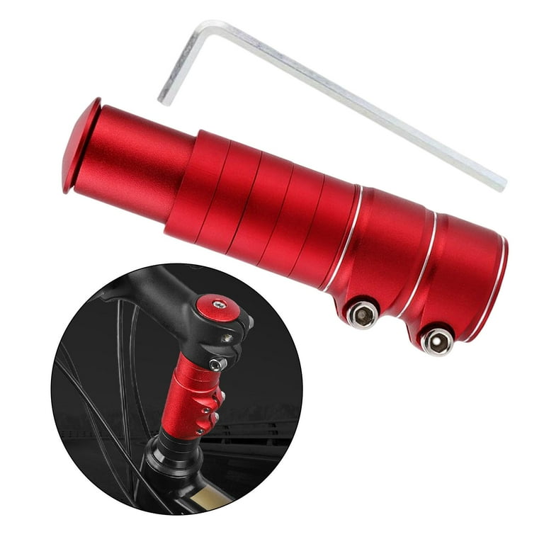 Bike handlebar on sale height extension