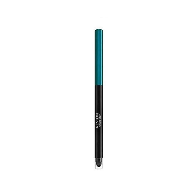 Lápiz delineador de ojos Revlon ColorStay 210, verde azulado, sin fragancia