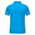 thumbnail image 4 of Vivianyo HD Women's Sport Cool DRI Polo Shirt, Moisture-Wicking Performance Polo Shirt for Women Blue, 4 of 8