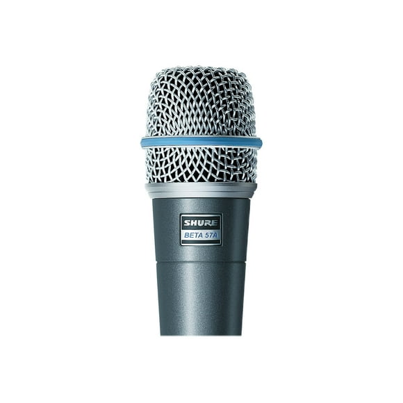 Shure Beta 57A - Microphone - Aluminium, Bleu Métallisé