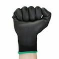 thumbnail image 1 of 12Pairs Safety Coating Work Gloves Hand Protect Pu Nylon Antiskid Dust-Proof, 1 of 6