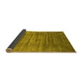 thumbnail image 2 of Ahgly Company Indoor Square Oriental Yellow Industrial Area Rugs, 5' Square, 2 of 4
