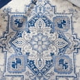 thumbnail image 6 of SAFAVIEH Brentwood Vesela Oriental Runner Rug, Blue/Light Gray, 2' x 9', 6 of 11