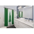 thumbnail image 2 of Norfolk Island Flag Premium 71"x74" Waterproof Shower Curtain for Stylish Bath Decor, 2 of 2