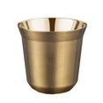 thumbnail image 2 of Taza de café de acero inoxidable 80 ml taza resistente al calor de pared para Espresso, 2 of 11