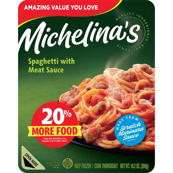 Michelina's Spaghetti with Meat Sauce 10.2oz (Frozen Dinner)