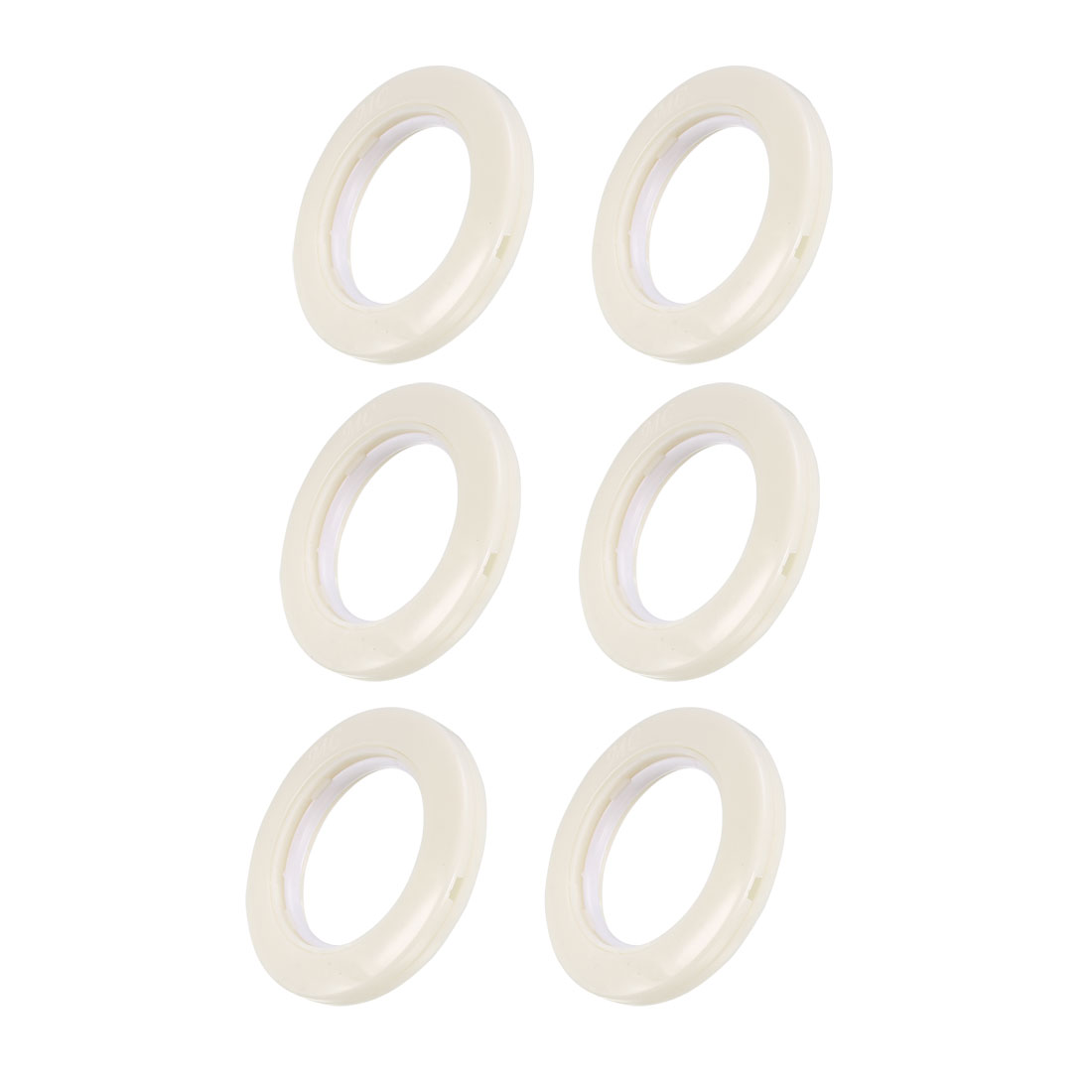 Curtain Grommets Plastic 1.5 Inch Inner Dia Drapery Eyelet Rings for
