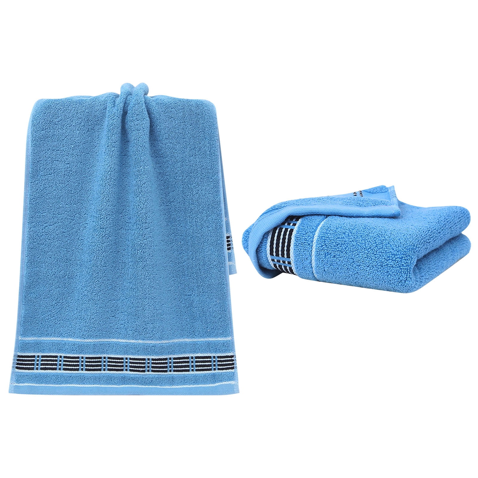 LE Bath Towel, Hand Towel, & Body/Face Pack (pack of 3), marine