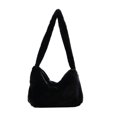 thumbnail image 1 of Bolso de hombro Qarigey para mujer Estuche de almacenamiento Color Negro AP013869-02, 1 of 1