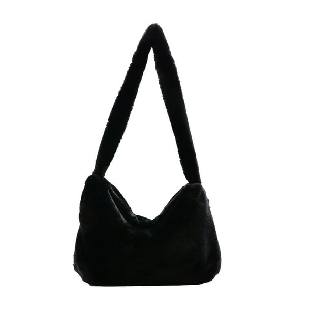 Bolso de hombro Qarigey para mujer Estuche de almacenamiento Color Negro AP013869-02