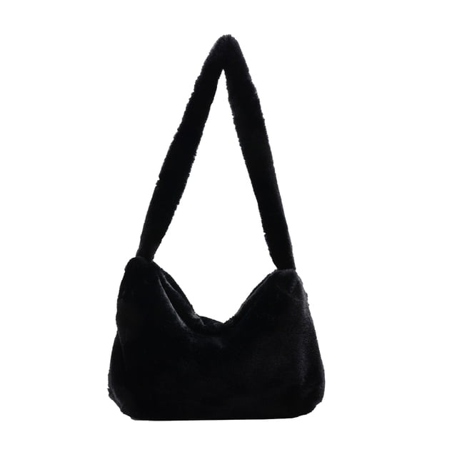 Bolso de hombro Qarigey para mujer Estuche de almacenamiento Color Negro AP013869-02