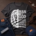 thumbnail image 3 of Jollimate Man Of God Husband Daddy Shirt, God Dad Shirt, Gift For Daddy, Cross Christian Shirt, 3 of 6