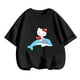 thumbnail image 5 of Camiseta de verano de Hello Kitty, camiseta de camionero para niños, camiseta de anime Kawaii, ropa informal de dibujos animados, camiseta, ropa para niños, camisetas para niñas y niños, 5 of 5