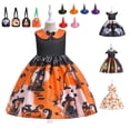 thumbnail image 3 of 3 Unids/set Vestido De Niña Princesa Bebé Disfraz De Halloween Con Bolsa De Regalos Gratis, 3 of 4