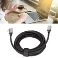 thumbnail image 2 of Cable de carga rápida USB C de nailon de 100 W, 5 A, tipo C, PD, para teléfonos Xiaomi y tabletas, 2 of 12
