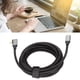 thumbnail image 4 of Cable de ángulo recto, cable de extensión USB-C de nailon de 100 W y 5 A en ángulo recto, tipo C, tecnología avanzada, 4 of 9