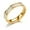 golden single row, variant on Women Stainless Steel Finger Ring Zircon Circlet Ring Jewelry Rhinestone Rings-silver single row-5
