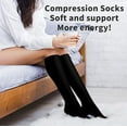 thumbnail image 4 of Yoyauz Men's And Women's Calf Compression Socks Suitable For Medical Running, Travel, And Cycling, 4 of 5