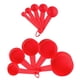 thumbnail image 1 of de tazas de cucharas medidoras portátiles piezas, herramientas de cocina para hornear Gadgets de cocina con cucharada de Cucharadas rojo Gloria Cuchara medidora, 1 of 6