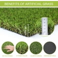 thumbnail image 4 of Grass Pads 5 x 10 FT in Artificial Grass Pee Pads for Dogs Potty  Grass Rug Turf Mat for Dogs  Indoor Outdoor Garden Lawn Artificial Grass Rug, 4 of 7