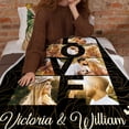 thumbnail image 3 of Custom Photo Family Love - Personalized Photo Blanket - Gifts For Family,, 3 of 7