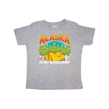 

Inktastic Alaska Camping Vacation Gift Toddler Boy or Toddler Girl T-Shirt